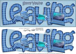 Sorry You're Leaving Large Dl with 3D Decoupage