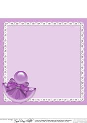 8 x 8 Perfume & Pearls Matching Square Insert Panel
