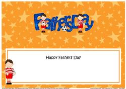 Fathers Day Large Dl Matching Insert