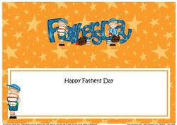 Fathers Day Large Dl Matching Insert