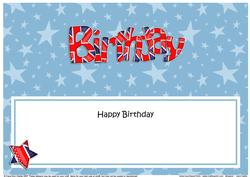 Uk Flag Birthday Large Dl Matching Large Dl Insert