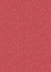 'russet Swirls Embossed' Backing Paper