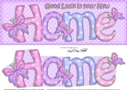 Large Dl New Home Quick Card 3D Decoupage