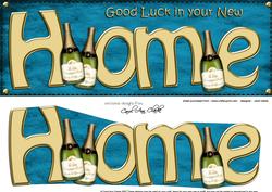 Large Dl New Home Quick Card 3D Decoupage