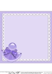 8 x 8 Perfume & Pearls Matching Square Insert Panel