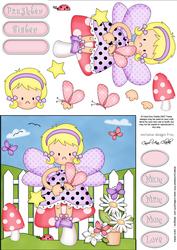 Fiz Fairy Quick Card & 3D Decoupage