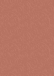 'chocolate Swirls Embossed' Backing Paper