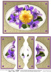 Flowers & Pearls Wavey Edged Side Stacker