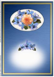 Flowers & Pearls Landscape Insert