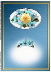 Flowers & Pearls Landscape Insert