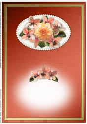 Flowers & Pearls Landscape Insert