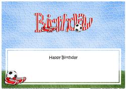 Happy Birthday Matching Large Dl Insert