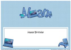 Birthday Alan Large Dl Matching Large Dl Insert