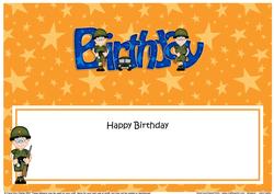 Boyz Birthday Large Dl Matching Large Dl Insert