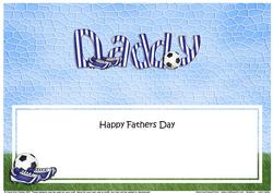 Happy Fathers Day Daddy Matching Large Dl Insert