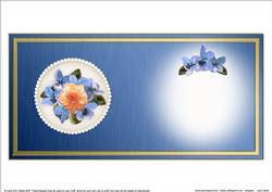 Flowers & Pearls Insert - Square Portrait