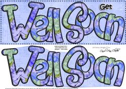 Large Dl Get Well Soon Quick Card & 3D Decoupage