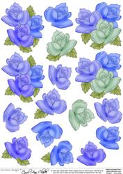 Roses 3D Decoupage Designs