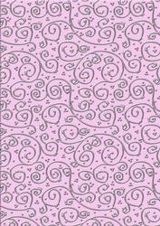 Sorbet Baby 'pink/silver Metallic Swirls' Backing Paper