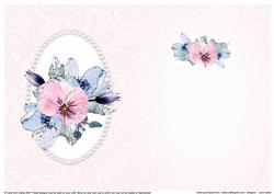 Posy & Pearls Insert - Portrait