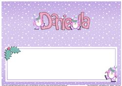 Xmas Daniella Matching Large Dl Insert