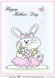 A4 Little Bunny - Mothers Day