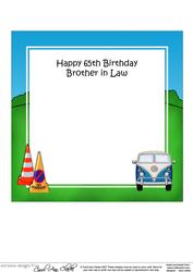 7 x 7 Vw Campervan Matching Insert Square