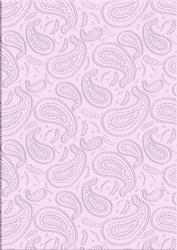 Baby Pink 'paisley Embossed' Backing Paper
