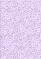 Baby Lilac 'paisley Embossed' Backing Paper