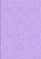 Lilac 'paisley Embossed' Backing Paper