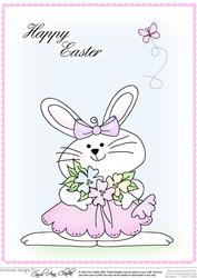 A4 Little Bunny - Easter