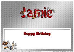 Birthday Jamie DIY Tools Large Dl Matching Insert