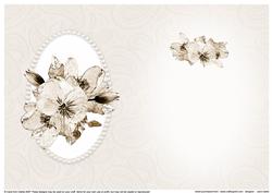 Posy & Pearls Insert - Portrait