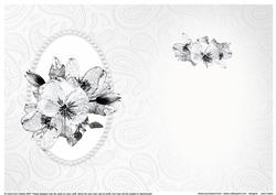 Posy & Pearls Insert - Portrait