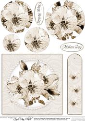 Posy & Pearls Quick Card with Circle Pyramage