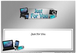 Just for You Gadgets & Gizmos Matching Large Dl Insert