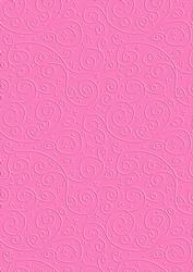 Festive Watermelon 'swirls Embossed' Backing Paper