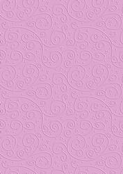 Shabby Summertime 'swirls Embossed' Backing Paper