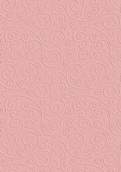 Shabby Summertime 'swirls Embossed' Backing Paper