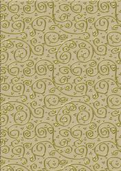 Neutrals 'metallic Swirls - Gold' Backing Paper