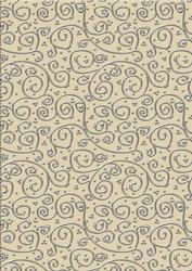 Neutrals 'metallic Swirls - Silver' Backing Paper