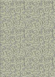 Neutrals 'metallic Swirls - Silver' Backing Paper