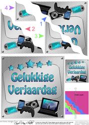 Dutch Birthday Gadgets Wavy Corner Stacker