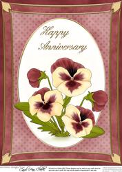 A4 Pansy - Anniversary