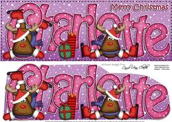 Xmas Charlotte Rudolph Large Dl & 3D Decoupage