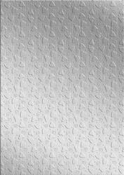 'metallic Hearts Embossed' Backing Paper