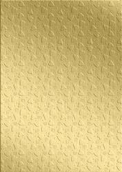 'metallic Hearts Embossed' Backing Paper