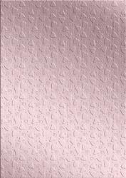 'metallic Hearts Embossed' Backing Paper
