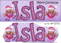 Xmas Isla Robins Large Dl & 3D Decoupage