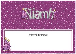 Xmas Niamh Trees Matching Large Dl Insert